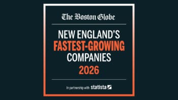 Biểu tượng logo của The Boston Globe – Danh sách các công ty phát triển nhanh nhất tại New England năm 2026, phối hợp cùng Statista