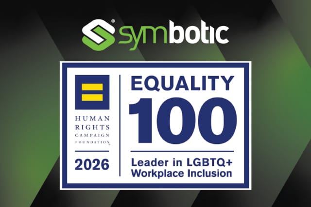 Logo “Equality 2026” của Human Rights Campaign, vinh danh Symbotic là đơn vị tiên phong trong việc thúc đẩy sự hòa nhập của cộng đồng LGBTQ+ tại nơi làm việc.