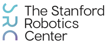 Logo của Trung tâm Robot Stanford với chữ viết tắt SRC được cách điệu ở phía bên trái.