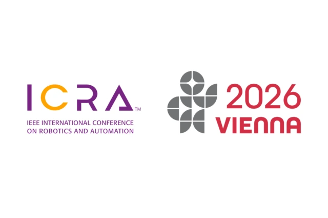 Logo ICRA 2026 Vienna kèm dòng chữ “Hội nghị Quốc tế IEEE về Robot và Tự động hóa”.